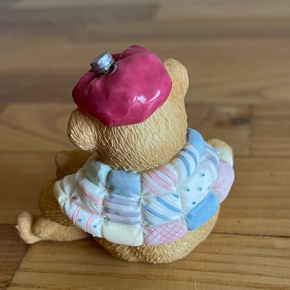 Cherished Teddies Figurine 1997 "Can't Bear To See You Under The Weather" 215856 - Picture 4 of 6